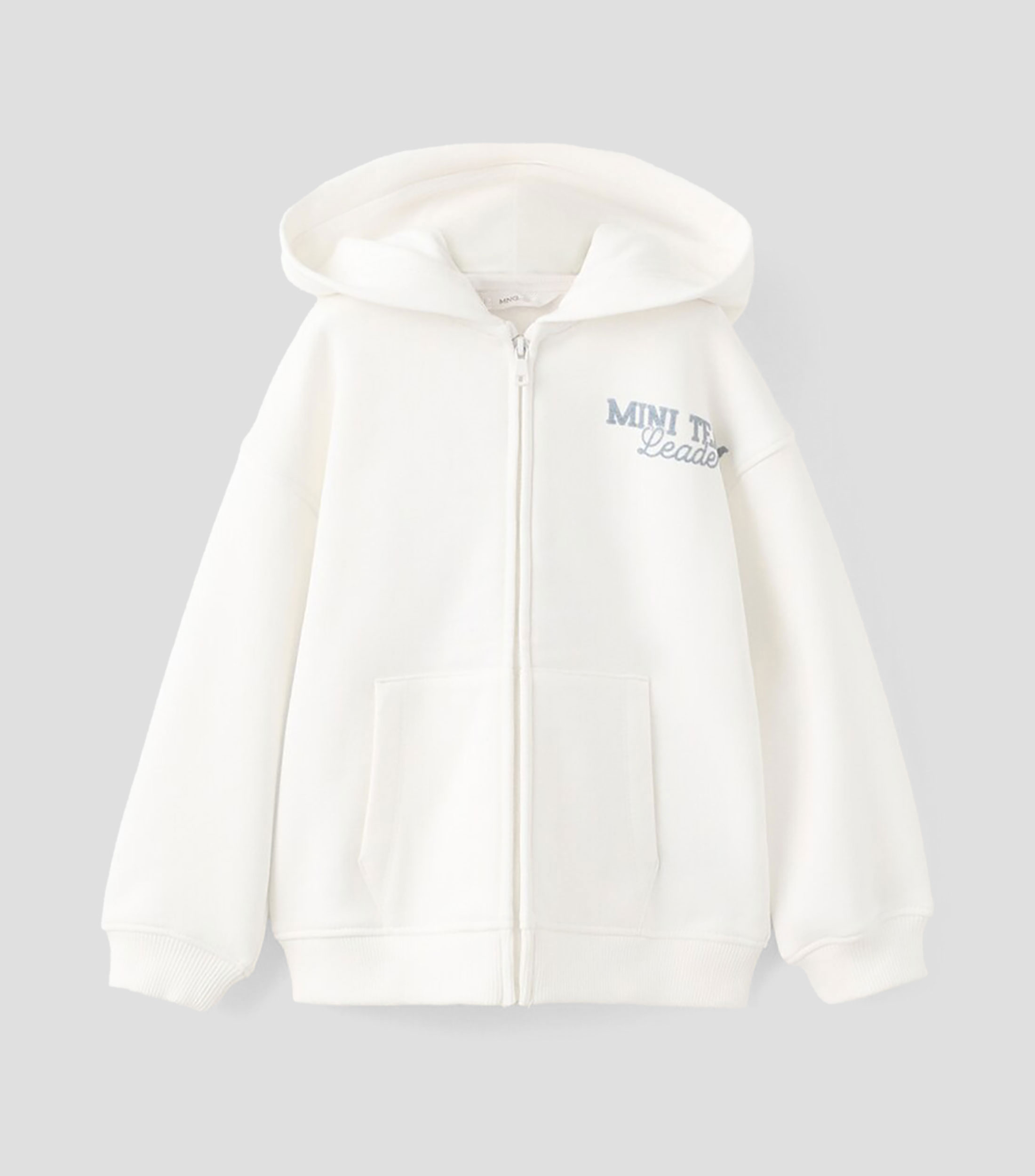 Sudadera con cierre y capucha Niña